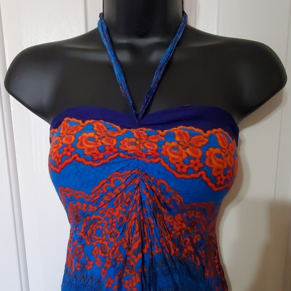 Boho swim coverup